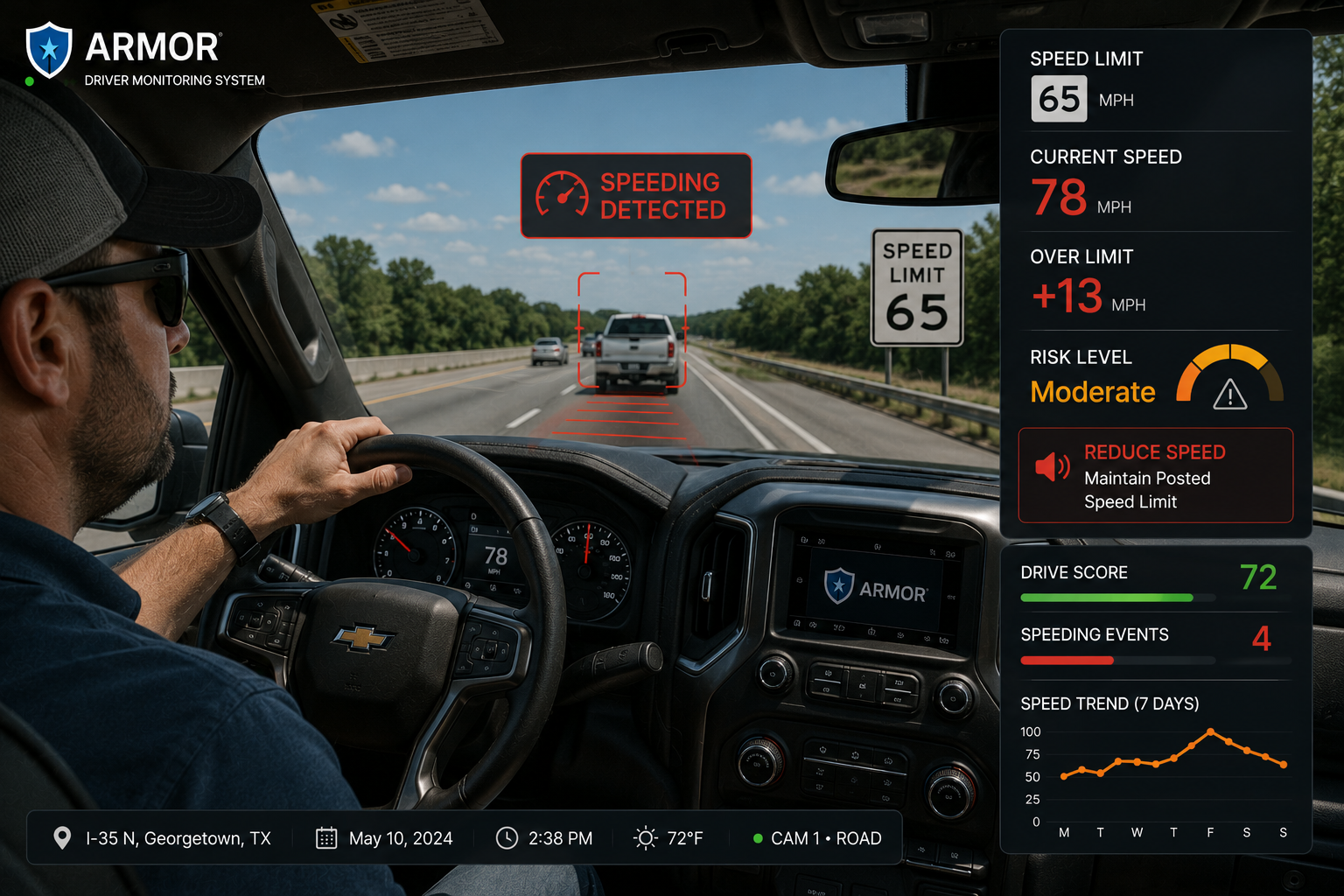 Speeding Detection