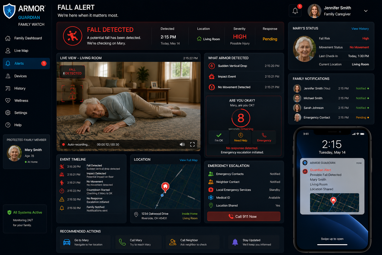 Fall Alert